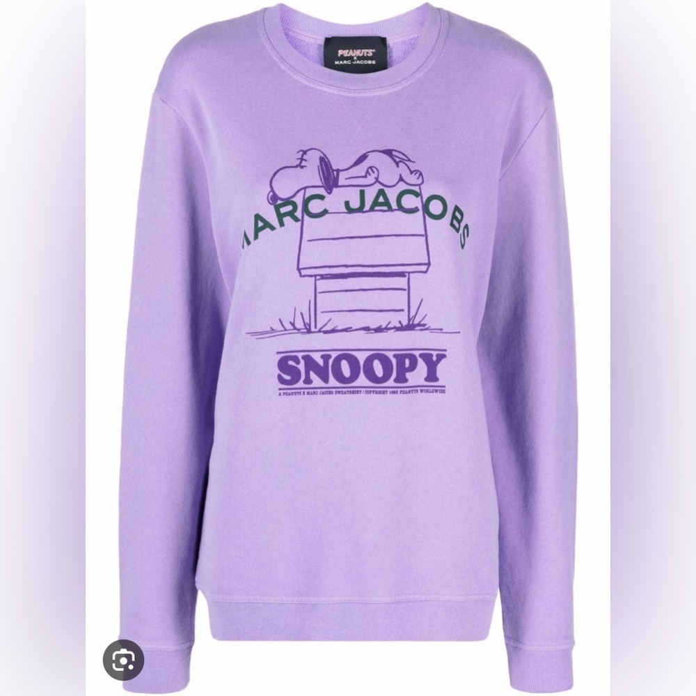 Peanuts X Marc Jacobs purple Sweatshirt - Large